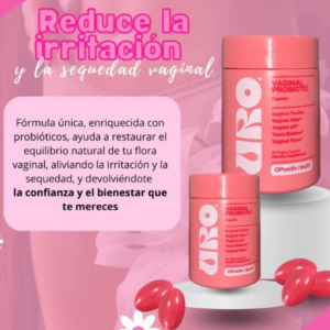 Probioticos vaginales URO 60 cap x 2 und